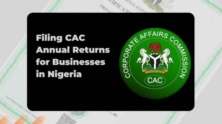 Annual returns for Nigerian businesses with CAC