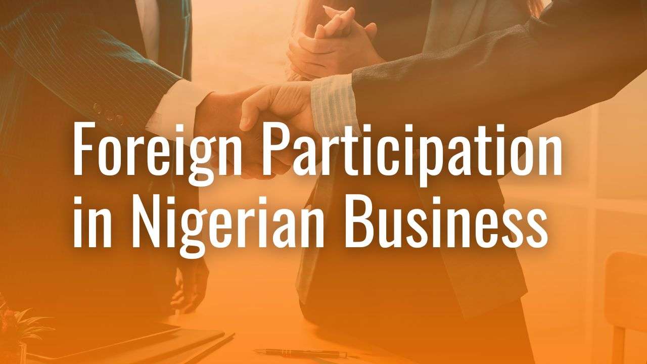 foreign participation in Nigerian business